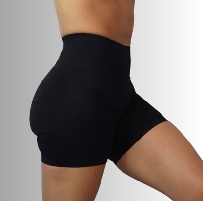 Jet Black Enhance Shorts